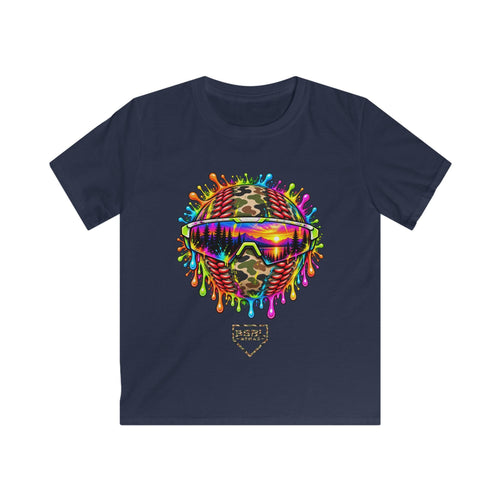 Sunset Slugger Camo Youth Tee