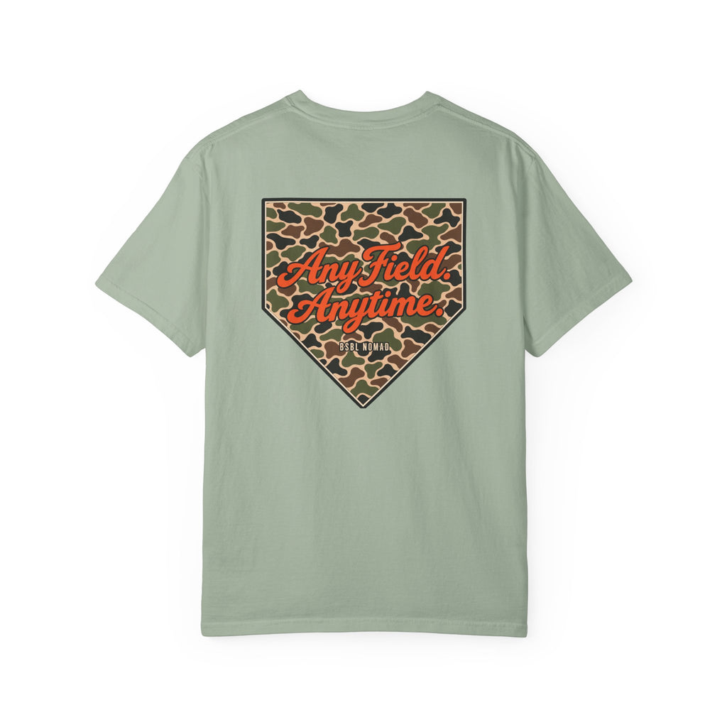 Any Field Anytime Camo Plate Tee