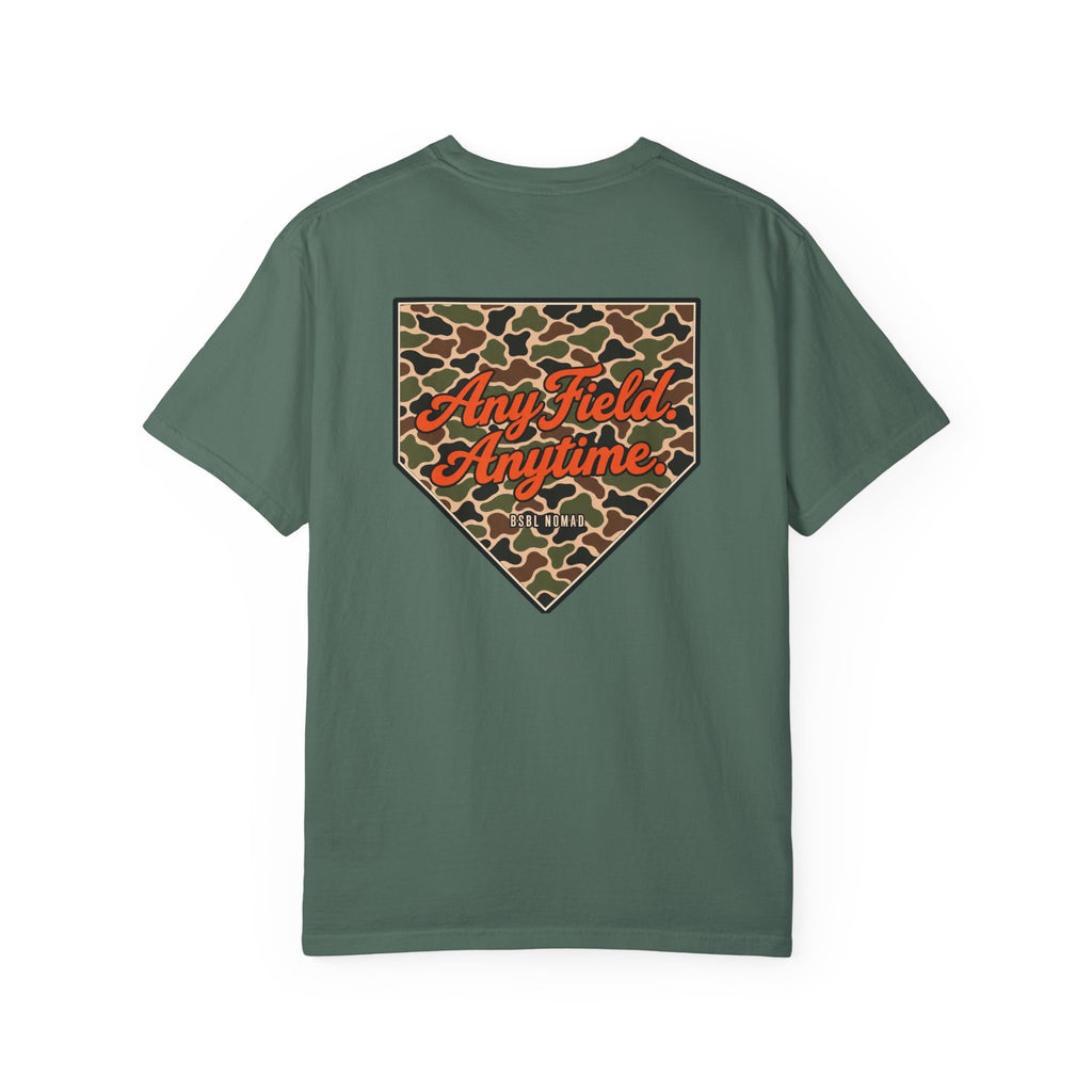 Any Field Anytime Camo Plate Tee