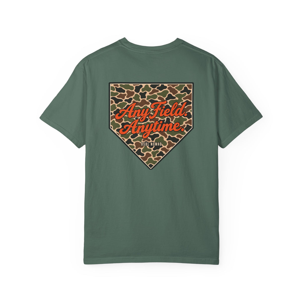 Any Field Anytime Camo Plate Tee