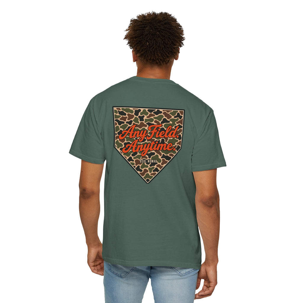 Any Field Anytime Camo Plate Tee