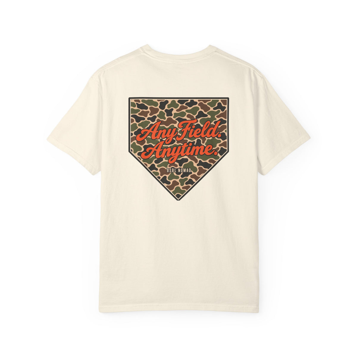 Any Field Anytime Camo Plate Tee