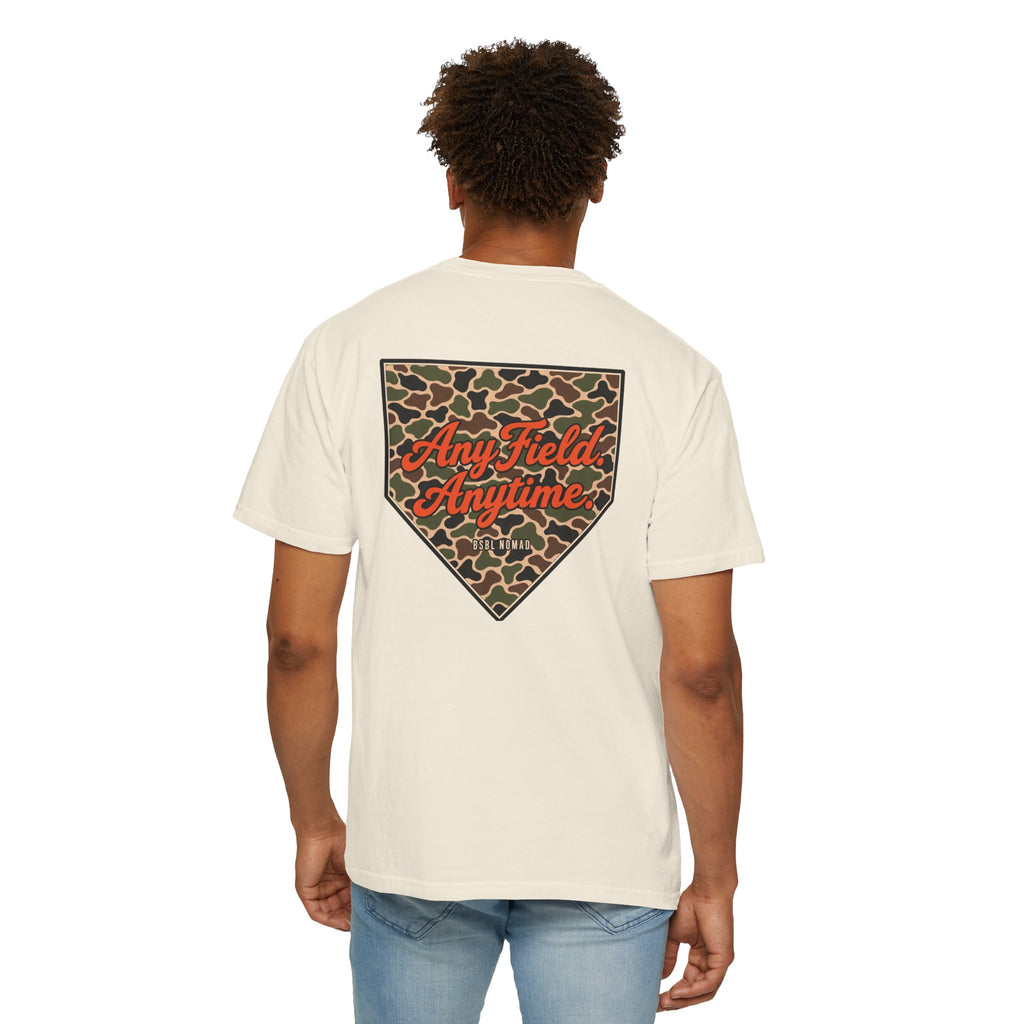 Any Field Anytime Camo Plate Tee