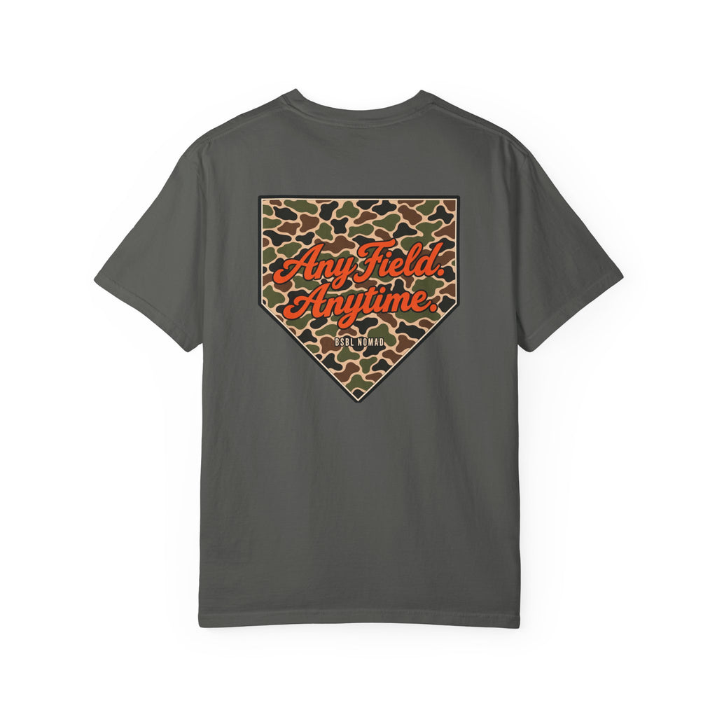 Any Field Anytime Camo Plate Tee