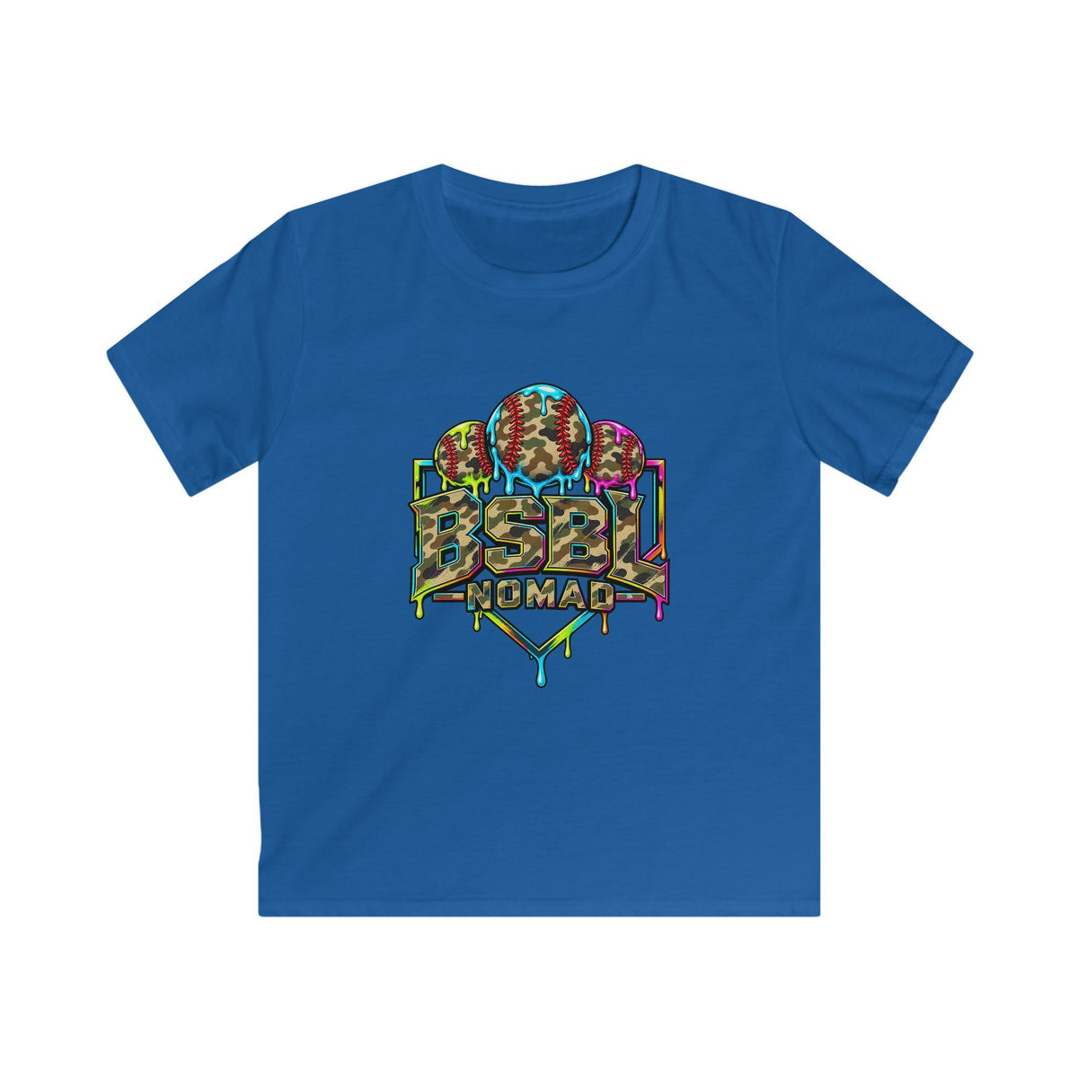 Youth Diamond Drip Camo Tee